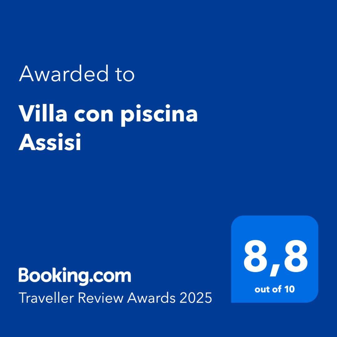 Villa Con Piscina 阿西西 外观 照片